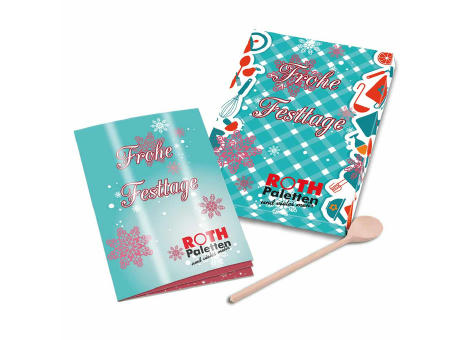 Rezeptbuch-Set "Weihnachten" - Set - individuell - Digitaldruck 4/0-c