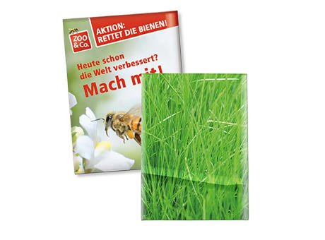 Samentütchen Klein - Standardpapier - Gras