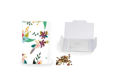 Flower-Card mit Samen - Standardmotiv - Sommerblumenmischung