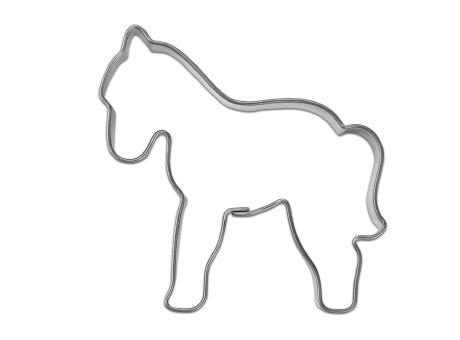 Backförmchen Single-Pack - Haustiere - Pferd 4/0-c, Lasergravur