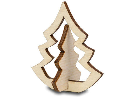 Holzfiguren-Karte - Tannenbaum 