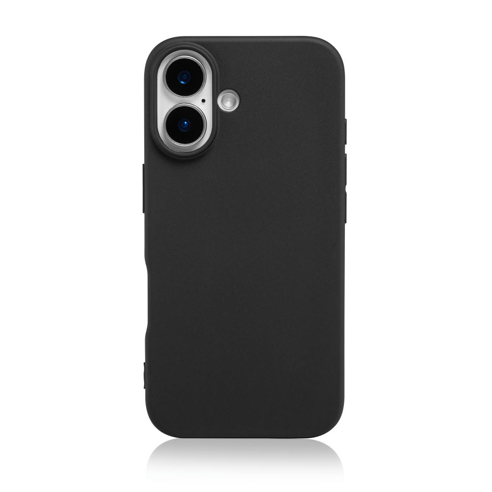Handy Hülle iPhone™ 16e Monkey Soft Slim Case TPU Silikon matt schwarz