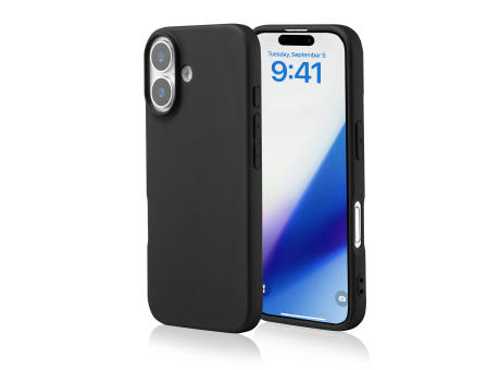 Handy Hülle iPhone™ 16e Monkey Soft Slim Case TPU Silikon matt schwarz