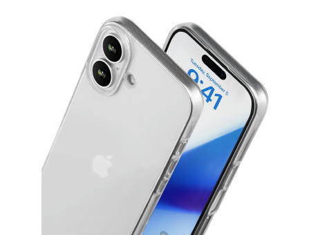 Handy Hülle iPhone™ 16 plus Monkey Soft Slim Case TPU Silikon transparent