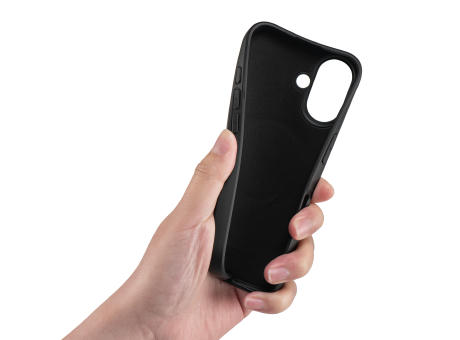 Handy Hülle MagSafe™ kompatibel iPhone™ 16 PC/TPU Silikon schwarz