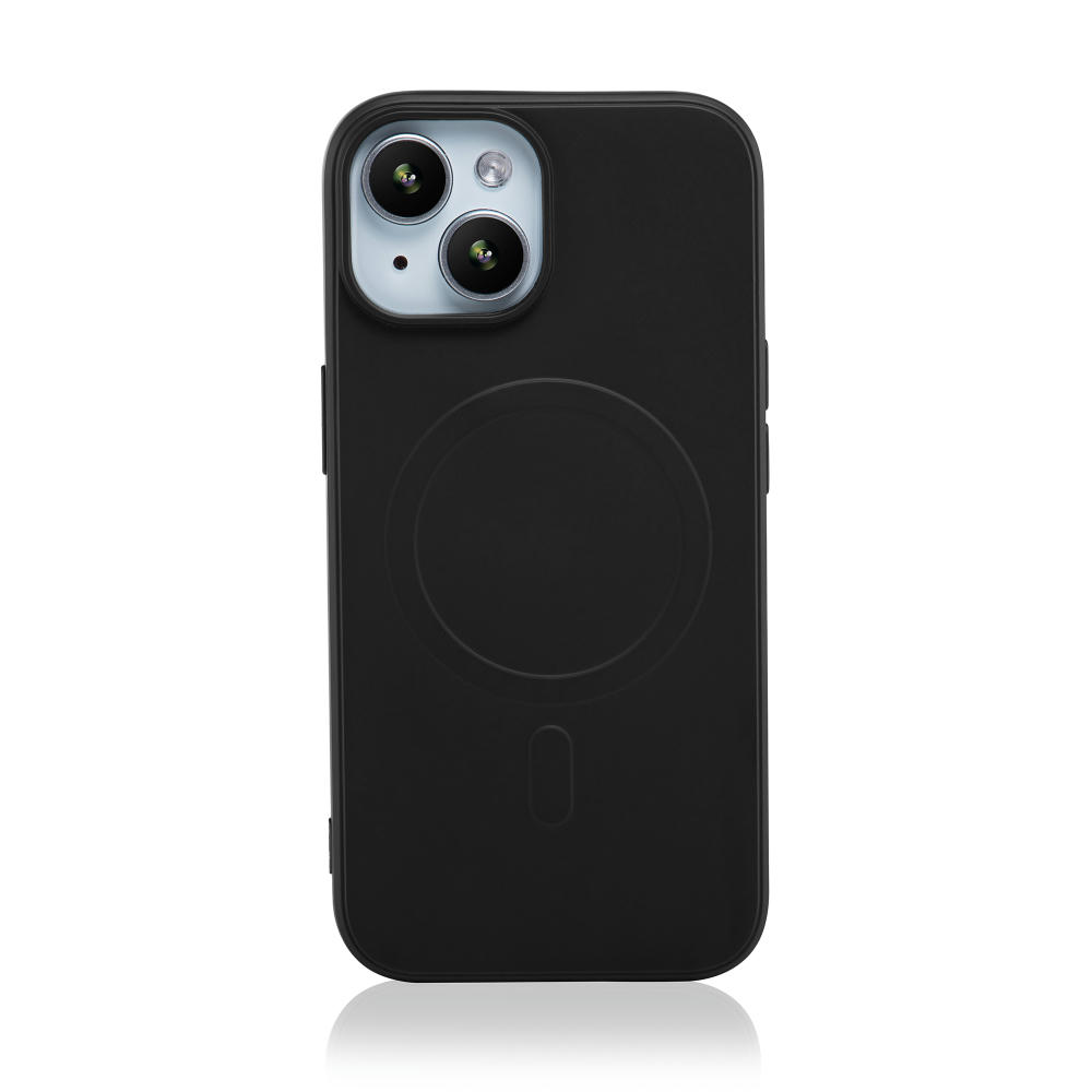 Handy Hülle MagSafe™ kompatibel iPhone™ 14 plus PC/TPU Silikon schwarz