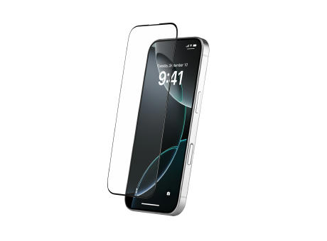 Displayschutzglas aus Sicherheitsglas Displayschutz 3D iPhone™ 16e schwarz