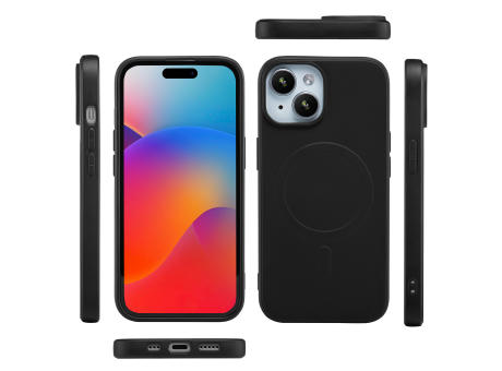 Handy Hülle MagSafe™ kompatibel iPhone™ 16 pro PC/TPU
 Silikon schwarz