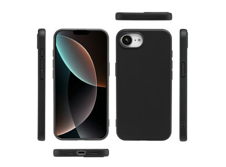 Handy Hülle iPhone™ 16e Monkey Soft Slim Case TPU Silikon matt schwarz