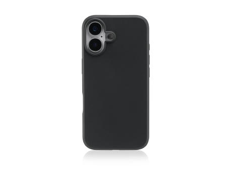 Handy Hülle iPhone™ 17 Black Series Soft Case TPU Silikon mit Mikrofaser Innenseite matt schwarz
