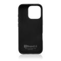 Handy Hülle kompostierbar iPhone™ 16 pro max Turtle Eco Soft Case PLA + Bambus schwarz