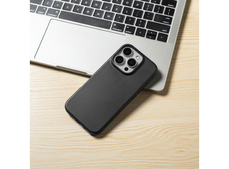 Handy Hülle kompostierbar iPhone™ 16 pro max Turtle Eco Soft Case PLA + Bambus schwarz