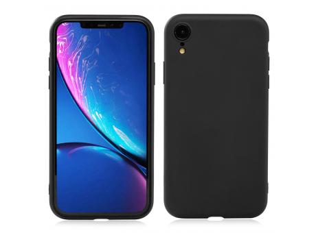 Handy Hülle iPhone™ Xr Monkey Soft Slim Case TPU Silikon matt schwarz