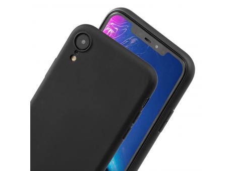 Handy Hülle iPhone™ Xr Monkey Soft Slim Case TPU Silikon matt schwarz