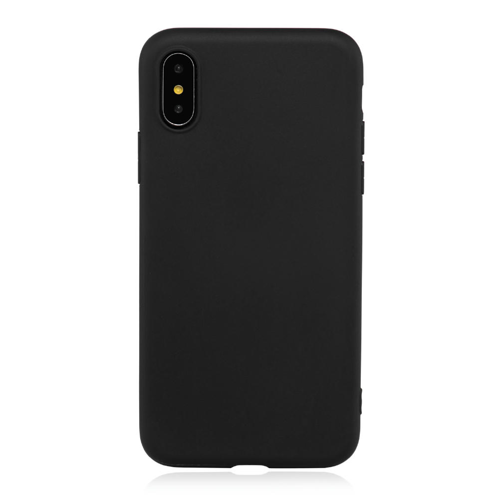 Handy Hülle iPhone™ Xs Max Monkey Soft Slim Case TPU Silikon matt schwarz