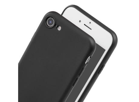 Handy Hülle iPhone™ 7/8/SE(2020/2022) Monkey Soft Slim Case TPU Silikon matt schwarz