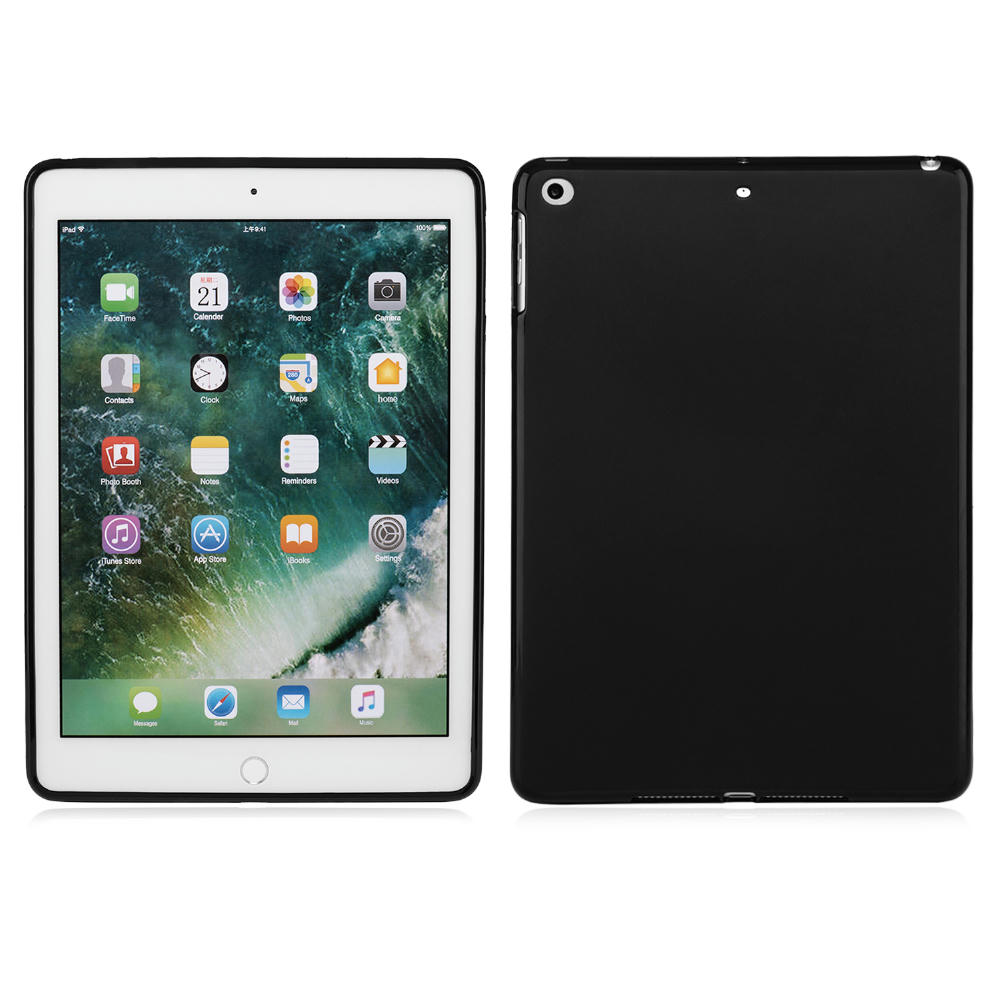 Tablet Hülle iPad™ 9.7 (5/6 Generation (2017/2018) Soft Back Cover TPU schwarz