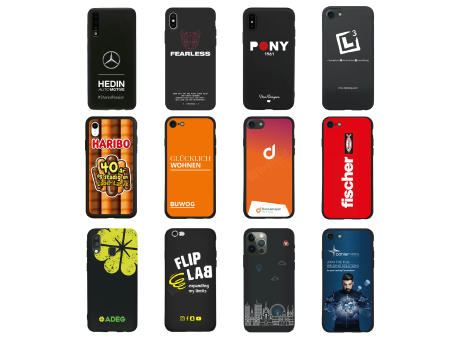 Handy Hülle iPhone™ Xs Monkey Soft Slim Case TPU Silikon matt schwarz
