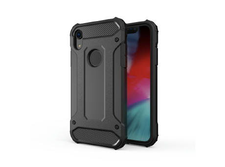 Handy Hülle iPhone™ X/Xs Elephant Rugged Case PC Plastic/TPU Silicone schwarz