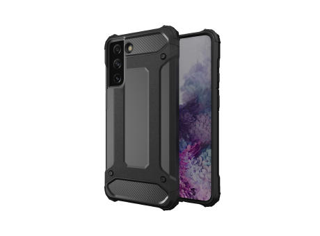 Handy Hülle Galaxy™ A40 (2019) Elephant Rugged Case PC Plastic/TPU Silicone schwarz