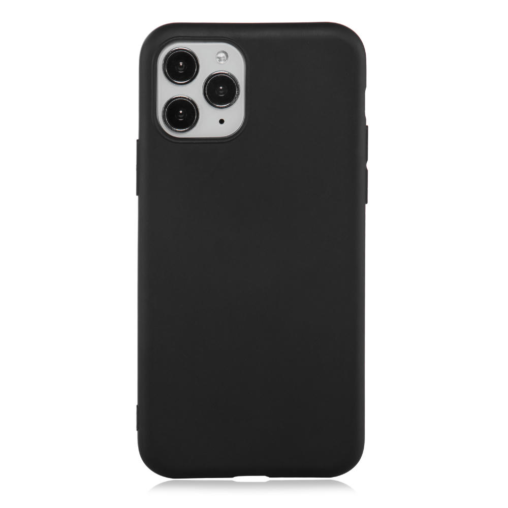 Handy Hülle iPhone™ 11 pro Monkey Soft Slim Case TPU Silikon matt schwarz