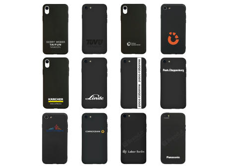 Handy Hülle iPhone™ 12 mini Monkey Soft Slim Case TPU Silikon matt schwarz