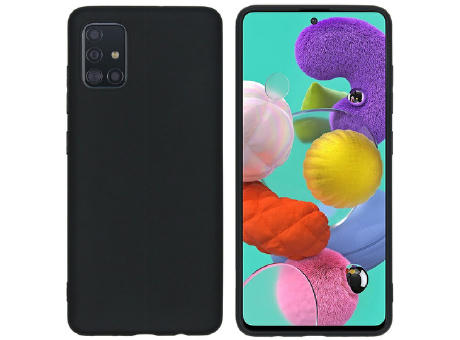 Handy Hülle Galaxy™ A51 5G (2020) Monkey Soft Slim Case TPU Silikon matt schwarz
