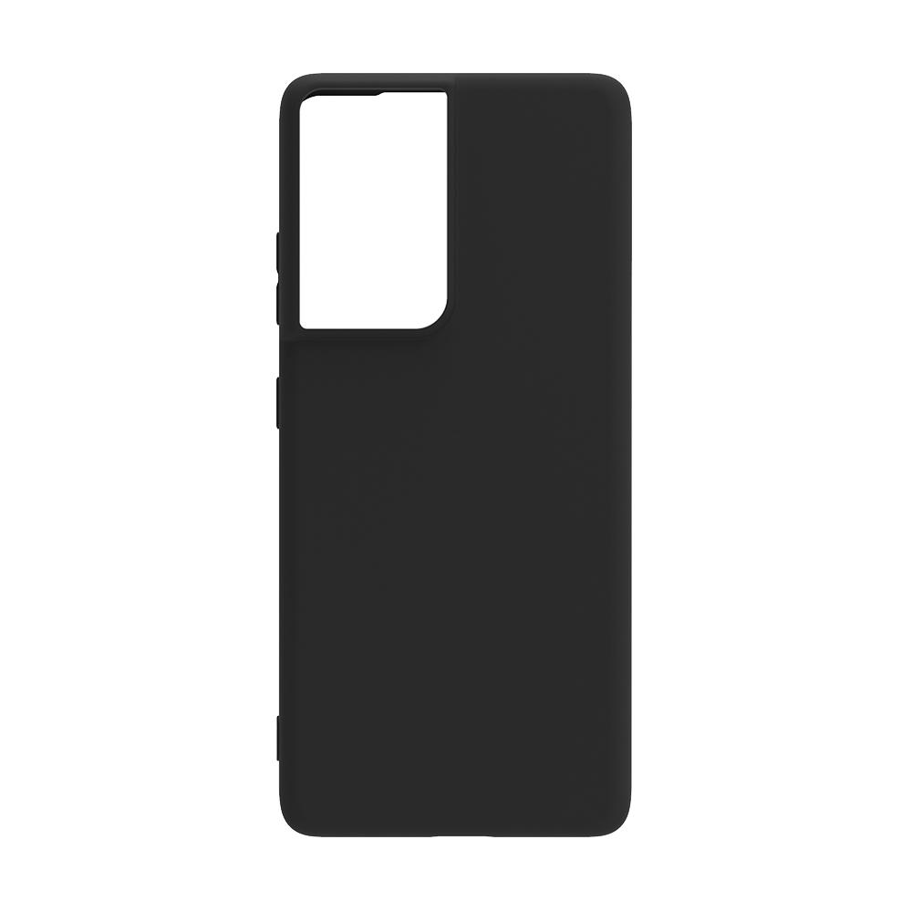 Handy Hülle Galaxy™ S21 Ultra Monkey Soft Slim Case TPU Silikon matt schwarz