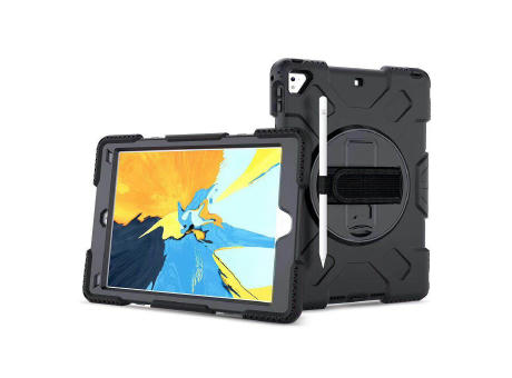 Tablet Hülle Galaxy™ Tab S8 11(2022) Protect.it Rugged Case mit Handschlaufe schwarz