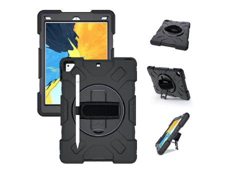 Tablet Hülle Galaxy™ Tab S8+ 12.4(2022) Protect.it Rugged Case mit Handschlaufe schwarz