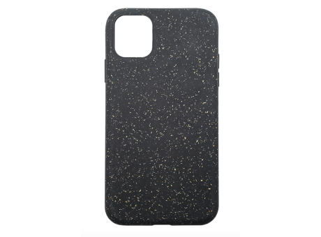 Nachhaltige Handyhülle inkl. Sammlung 1kg Ozeanplastik iPhone™ 12/12 pro Turtle Eco Soft Case PLA + Bambus schwarz