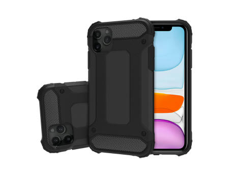 Handy Hülle iPhone™ 15 plus Elephant Rugged Case PC Plastic/TPU Silicone schwarz