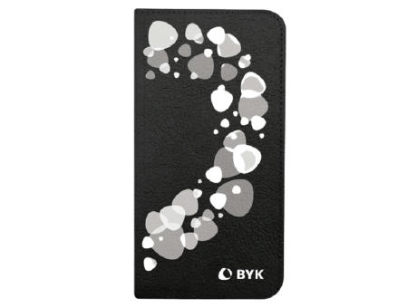 Handy Hülle iPhone™ 13 pro Flamingo Premium Wallet Flip Case Kunstleder schwarz