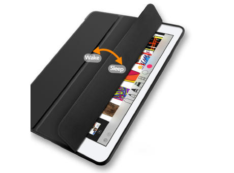 Tablet Hülle Galaxy Tab™ S7+/S8+/S7 FE 12.4 mit Apple Pencil™ HalterungPC/TPU Back Cover Fold.it Case schwarz