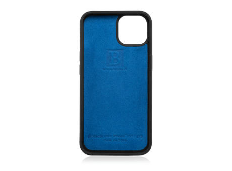 Handy Hülle iPhone™ 13 Black Series Soft Case TPU Silikon mit Mikrofaser Innenseite matt schwarz
