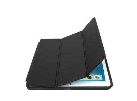 Tablet Hülle Galaxy™ Tab A8 10.5 (2021) PU/PC Fold.it Case mit Mikrofaser Innenseite matt schwarz