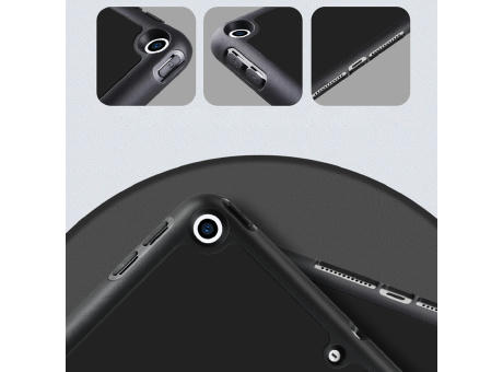 Tablet Hülle iPad™ Pro 12.9 (2021/2022) mit Apple Pencil™ HalterungPC/TPU Back Cover Fold.it Case schwarz