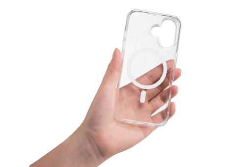 Handy Hülle MagSafe™ kompatibel iPhone™ 16 PC/TPU Silikon transparent