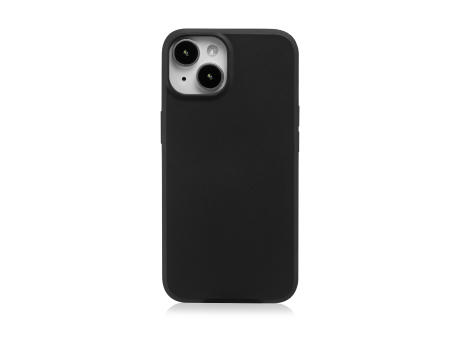 Handy Hülle iPhone™ 14 Black Series Soft Case TPU Silikon mit Mikrofaser Innenseite matt schwarz