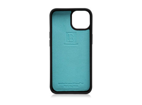 Handy Hülle iPhone™ 14 Black Series Soft Case TPU Silikon mit Mikrofaser Innenseite matt schwarz