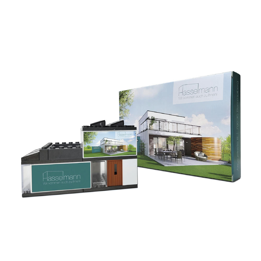 Bausatz in Geschenkverpackung "Haus"