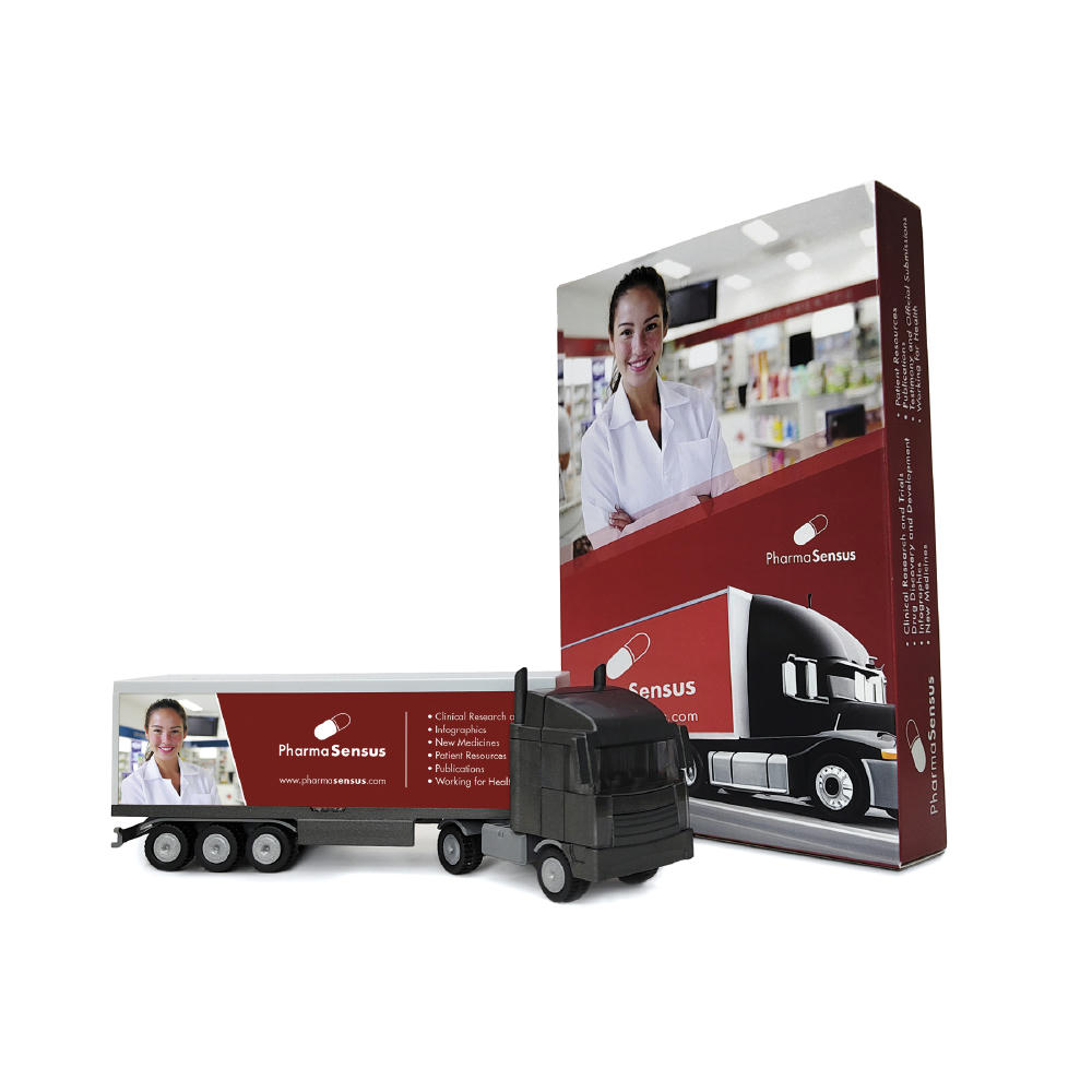 Bausatz in Geschenkverpackung "Sattelschlepper"