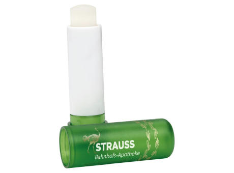 Lippenpflegestift mit Siebdruck - 1-farbig