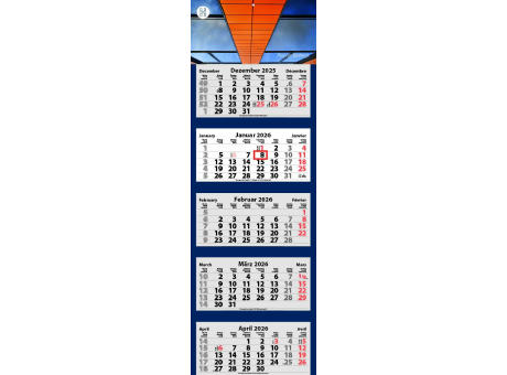 5-Monats Faltkalender "Quintus-Light Plus"