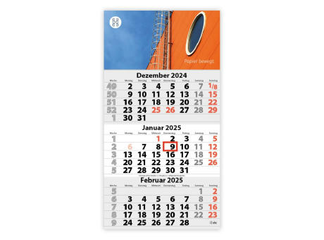 3-Monats DIN A3 Kalender 