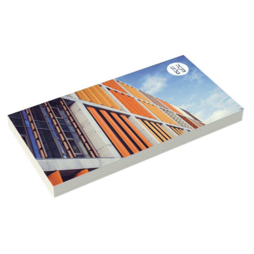 Haftnotizen mit Umschlag 100 x 137 mm, 4-farbig bedruckt