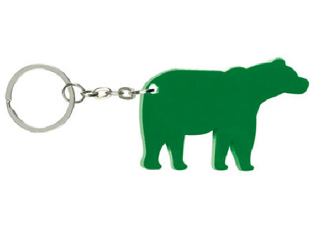 LLAVERO ALUMINIO BEAR VERDE