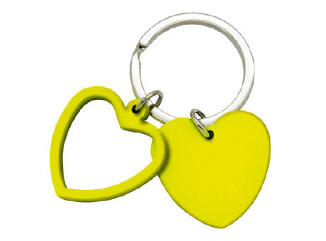 LLAVERO METALICO BLUNT AMARILLO FLUOR