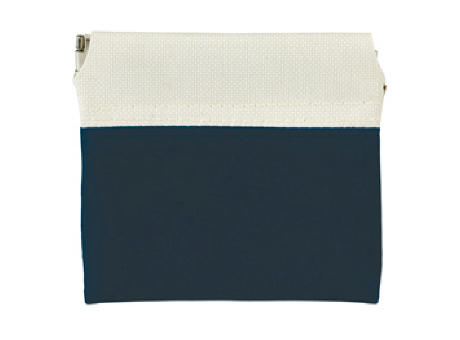 MONEDERO POLIPIEL CLIBACK BICOLOR AZUL