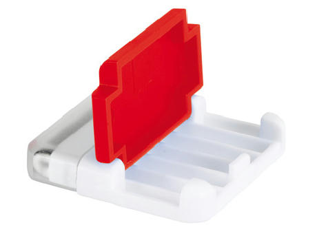 SOPORTE PLASTICO CRAB ROJO